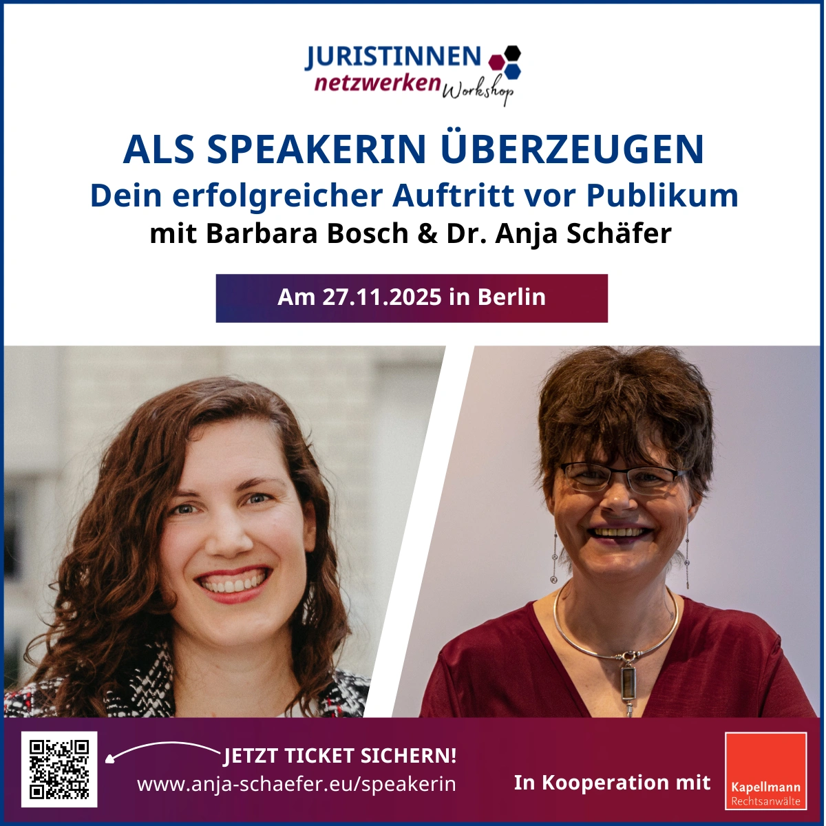 Als Speakerin überzeugen