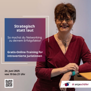 Networking introvertierte Juristinnen