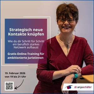 Networking-Trainingsabend Juristinnen - neue Kontakte