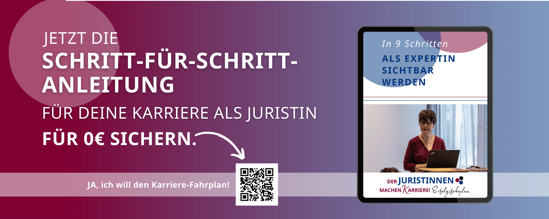 Juristinnen machen Karriere Erfolgsfahrplan Personal Branding