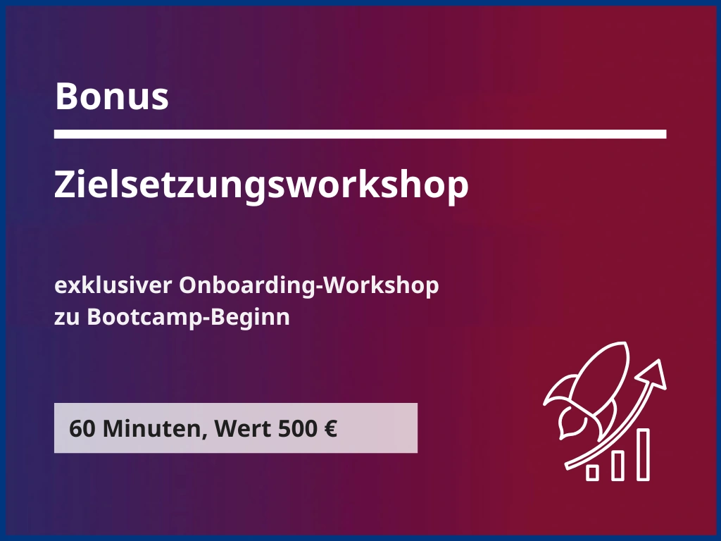 Juristinnen machen Karriere! Bootcamp - Bonus 2