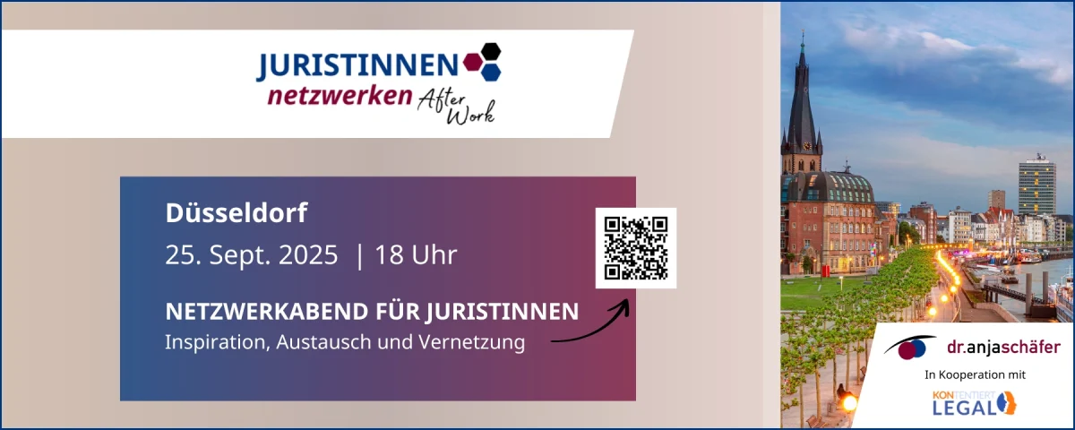 JMK 239 Vom Alleingang zum Netzwerk - Interview mit Marta Fandrey - Juristinnen Netzwerken After Work Düsseldorf