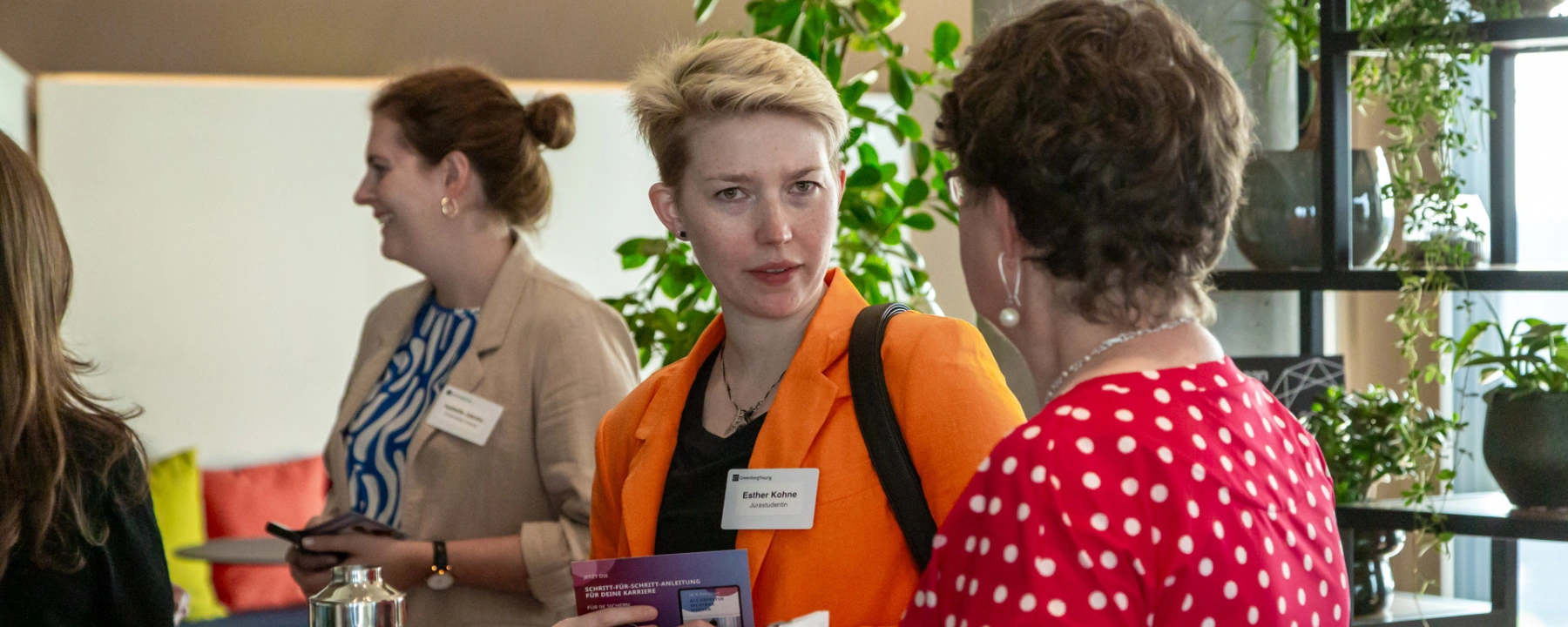 Nach dem Fachvortrag Mandate gewinnen